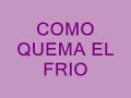 COMO QUEMA EL FRIO LA ARROLLADORA BADNA LIMON