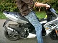 Zwager Lambij rijdt op mijn scooter!! Zwager Lambij rijdt op mijn scooter!!