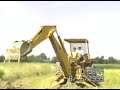4yr operates backhoe