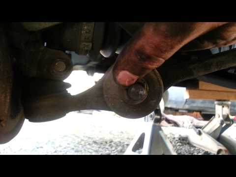 2002 Kia Rio control arm/ball joint replacement