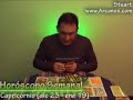 Horoscopo Capricornio del 30 diciembre 2007 al 5 enero 2008