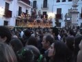 salida jueves santo de jesus en la columna de priego de cordoba