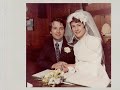 Our wedding, shot on Super 8mm Kodak cinefilm in 1974, Home brew telecine capture on PC, using modified Elmo super 8mm projector with enlarged gate to reveal 20% more picture. Shutter and original lens removed, replaced with 25mm Bolex camera lens + IR filter and Creative Live Ultra CCD webcam USB 2.0 [bit noisy!], Controllable light source - White LumiLed, Mouse switched by projector for frame by frame capture at 9fps. Post correction - Premiere Pro + Cineon plugin.Still in Love after 33 years. .wmv format 640x480 25fps PAL VBR bit rate 1024Kbits/s Scaled down by YouTube!!