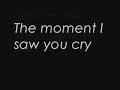 Mandy Moore Cry whit Lyrics Mandy Moore Cry whit Lyrics