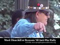 Ward Churchill Recreate 68 Anti-War Rally at the DNC