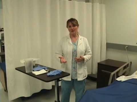 how to draw urine from catheter