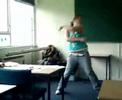 lisa dancing to popcorn