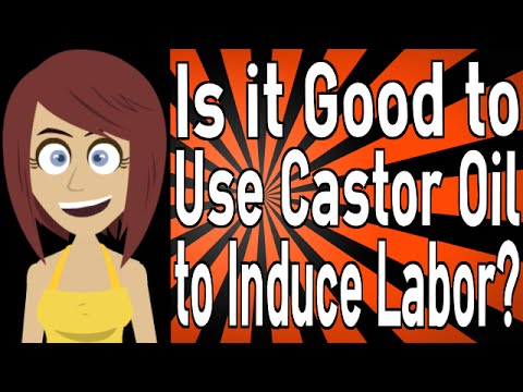 how to go in labor with castor oil