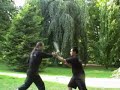 silat suffian bela diri  knife and machete 