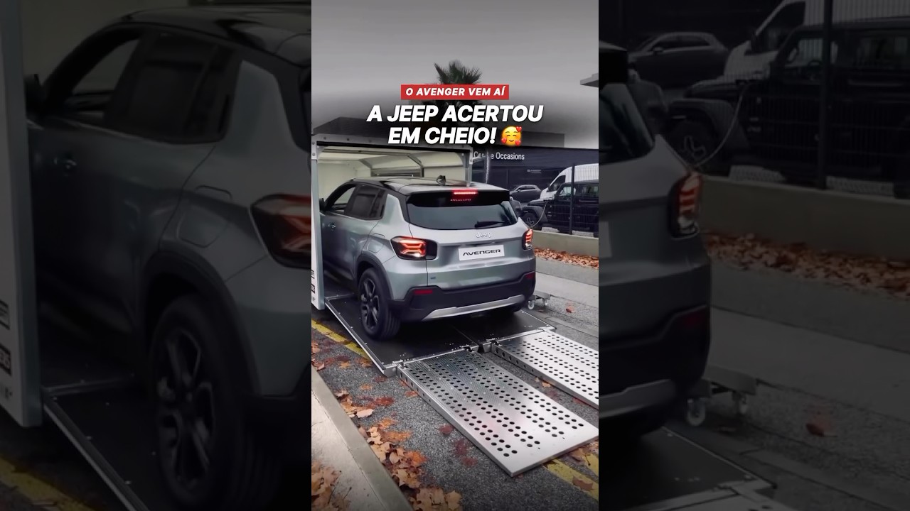 O AVENGER VEM AÍ • a Jeep acertou em cheio