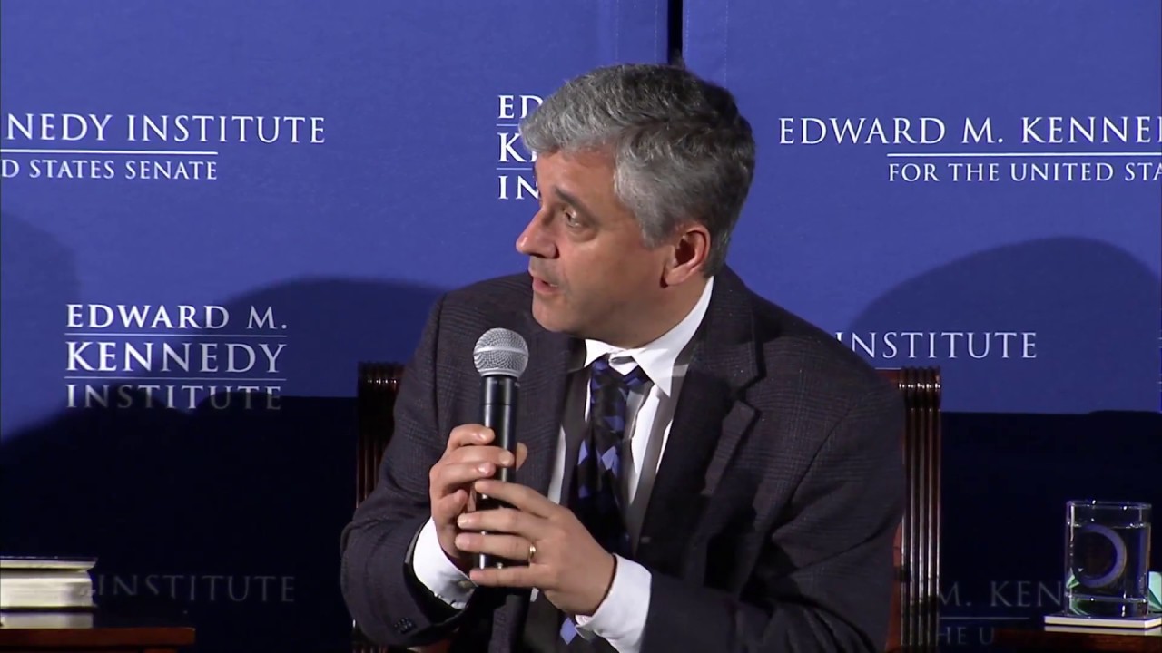 Steven Levitsky and Daniel Ziblatt at the Edward M. Kennedy Institute