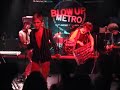 pink grease at the metro club in london.