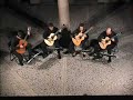 anido guitar quartet  carmen suite 6 gipsy dance  g  bizet 