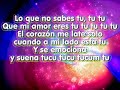 LO QUE NO SABES TU CHINO & NACHO LETRA
