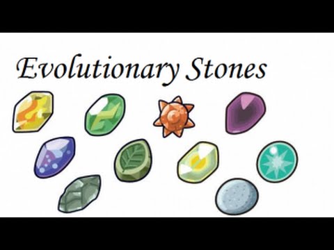 how to evolve pokemon with stones