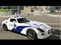 Mercedes-Benz SLS AMG Police para GTA 5 vídeo 1