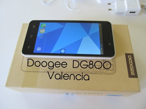 Обзор Doogee DG800 Valencia (white &#043; red)