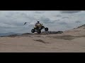 Jumping and wheelies on my new 07 LTR for the first ride on the new bike.