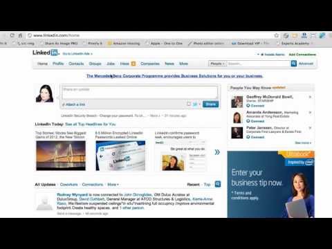 how to reset linkedin password