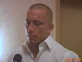 Sherdog.com - Georges St. Pierre Talks Disappointing Loss