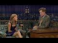 emma watson invit� du late night pr la promo de harry potter 5. el me f� tro d�lir� set video pck conan o'brien c un vr� fou.