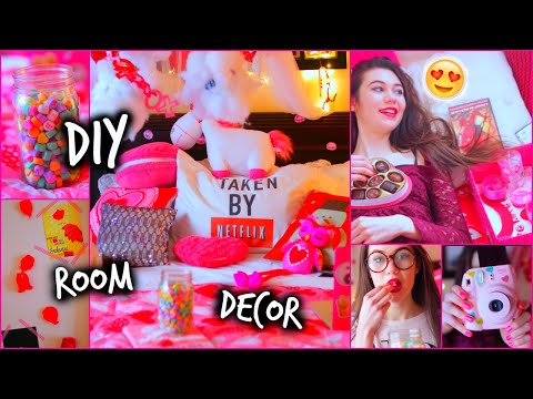 Valentine's - DIY Room Decor - Valentine's Day Decorations/Gifts CAN WE GET THIS TO 1100 LIKES FOR ANOTHER VALENTINE'S DIY VIDEO! So, I seriously am obsessed with changing up my room, so this ...