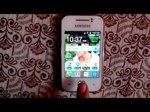 how to take snapshot in samsung galaxy y