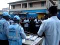 Ghana Elections 2008 - Vote counting in Odododiodio