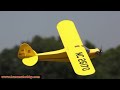Piper J-3 Cub Super Scale Ultimate RC Parkflyer! FLIGHT REVIEW in HD!