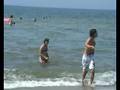 saut perilleux à la plage de axelund