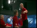 Tommy Jones in the 2008 Weber Cup posts a perfect. Pete Weber helps with the chat,which is why he is not on the lanes after, jumping all over TJ like the others....PDW paid a visit to the UK this year to bowl in this event. Tore Torgersen was on the receiving end of this perfect although he did post a 268!!!! YouTube would not allow the original sound track so have replaced it. But it meant loosing the commentary !!!!!!! Made the video very jerky as well by adding audio track after. AND it's ...
