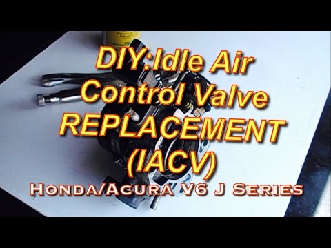 Honda Acura V6 J Series IACV Replacement – Idle Air Control Valve