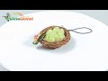 Basket Steamed Roll Pattern Cell Phone Charm Strap - dinodirect