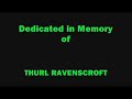 the late great thurl ravenscroft performs the famous, 