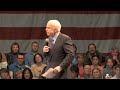 John McCain Speaks About Out-Of-Control Spending