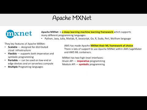 CLF-C02 — Apache MxNet