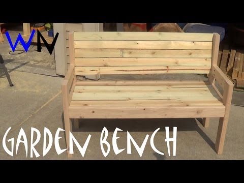 simple wooden bench garden bench out of reclaimed wood diy