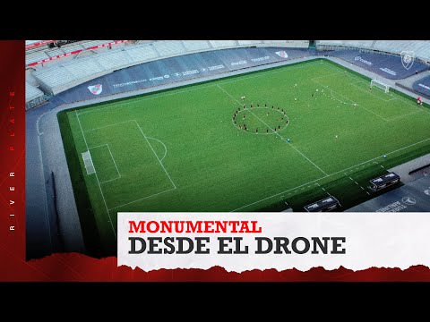 [DRONE] ENTRENAMIENTO MONUMENTAL DESDE EL AIRE 