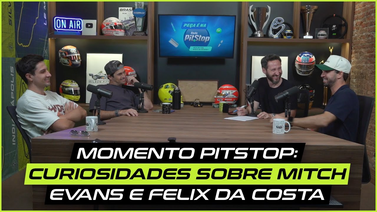 Momento Pitstop: Curiosidades sobre Mitch Evans e Felix Da Costa #pelaspistaspodcast #cortes