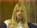Gregg Allman interview PART 2 of 14 - Saenger Theater New Orleans 1982