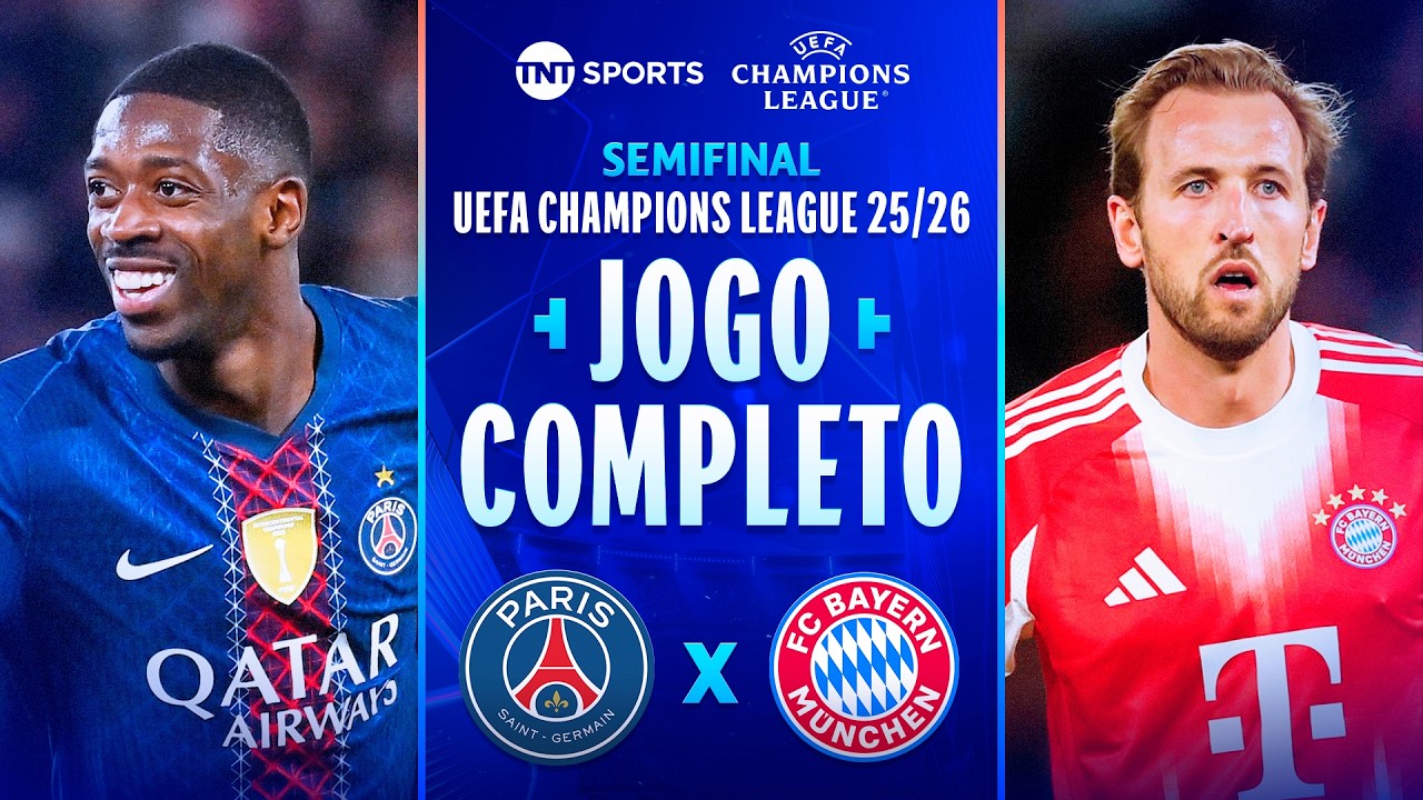 Psg 5X4 Bayern De Munique | Jogo Completo | Semifinal | Champions League 2025/26