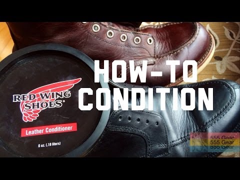how to care leather shoes
