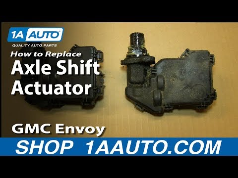How To Install Replace 4×4 Front Axle Shift Actuator GMC Envoy Buick Raineer