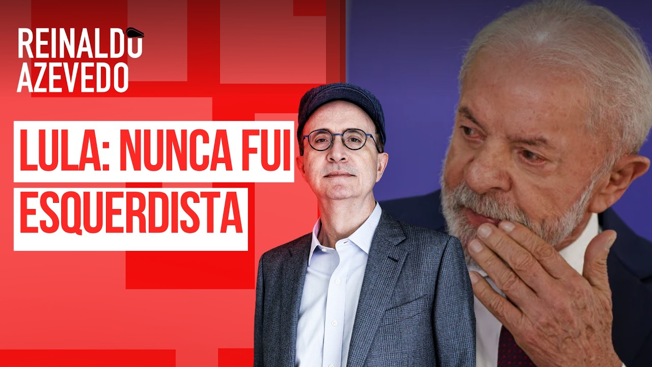 Reinaldo Azevedo – Reacionarismo da elite torna Lula esquerdista, embora sua formação não seja essa