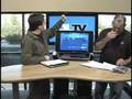 Oops Jim Louderback knocks over Toshiba Protoype!!!