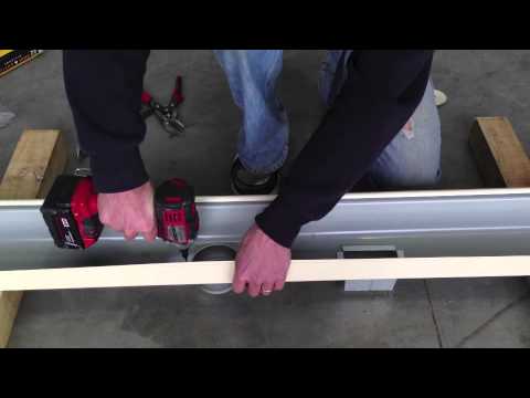 how to fit gutters together