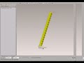 Simplified Motorcycle Creation and Simulation Process in Pro/E. Ninety minutes fast-forwarded to six minutes.This was created in one sitting from scratch without references.