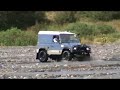 Land Rover Defender not stuck in Krossá  *  Iceland