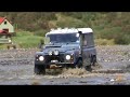 Land Rover Defender not stuck in Krossá  *  Iceland