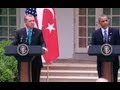 President Obama Holds a Press Conference with Prime Minister Erdogan